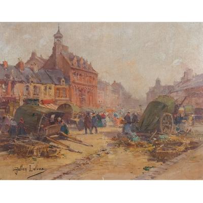 Parisian Market scene