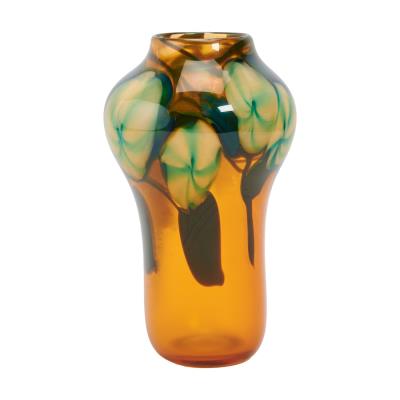 Iridescent Glass Vase Marked for L.C. Tiffany, 4024D