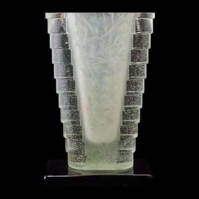 John Lewis Crystal Architectural Vase
