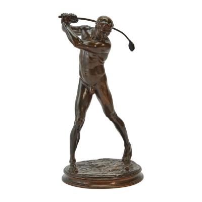 Standing Male Golfer
