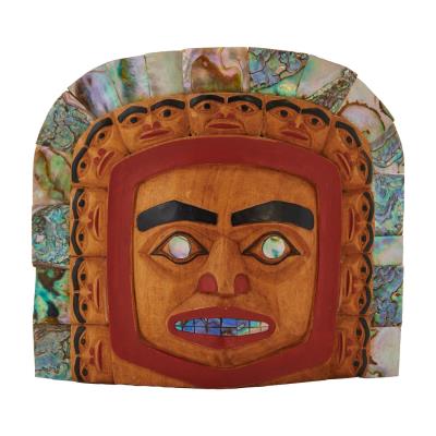 Pacific Northwest Kwakwakawakw Painted Mask