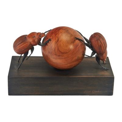 Dung Beetle Sculpture