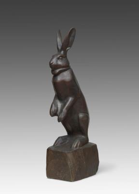 Lièvre dressé by Robert Hainard - Auction record, sale price, and art valuation. Compare with similar artists and explore comparable artworks.