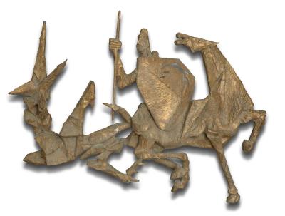 St. George on horseback