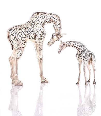 Mother & Calf Giraffe (2)