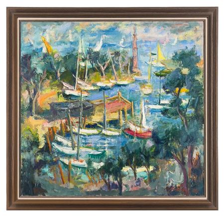 Untitled, 1962 by Gustav Likan - Auction record, sale price, and art valuation. Compare with similar artists and explore comparable artworks.