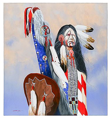 Wisdom From The Sky People by J D Challenger - Auction record, sale price, and art valuation. Compare with similar artists and explore comparable artworks.