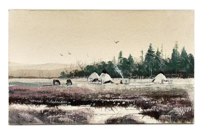 Crow Camp In Elk Meadows