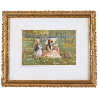 Figures in a Meadow