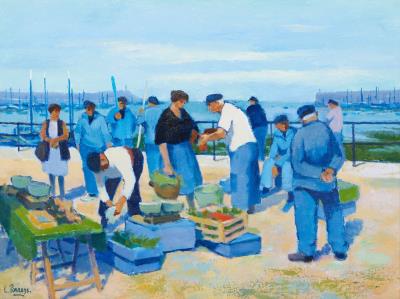Market in Lesconil