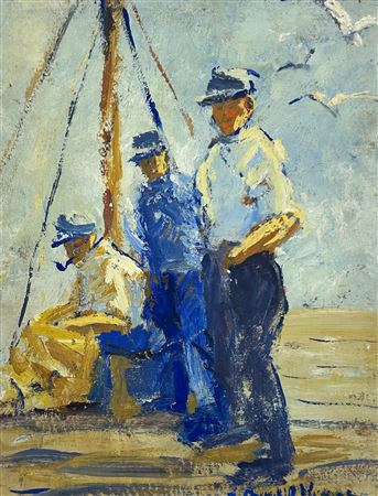 "3 Fishermen, Provincetown "