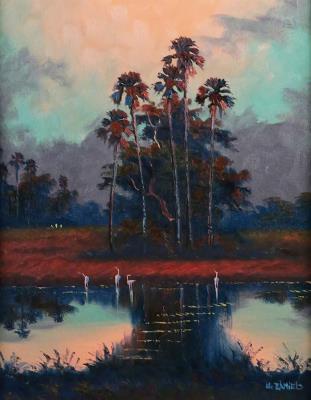 Florida landscape of St. Lucie River