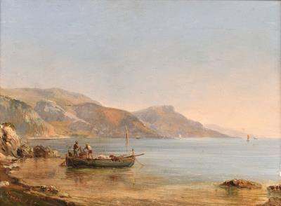 The Bay of Beaulieu, Èze and the Dog's Head near Monaco