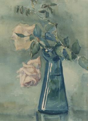 Roses in a Vase