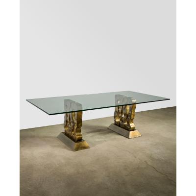 Rare 'Abstract #1' Dining Table