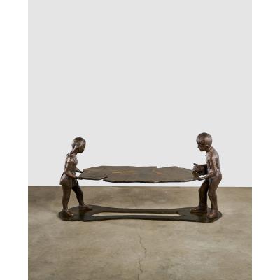 Rare 'Generation' Sculptural Table