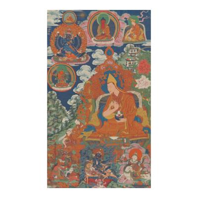 A Thangka of the Third Panchen Lama, Lobzang Palden Yeshe