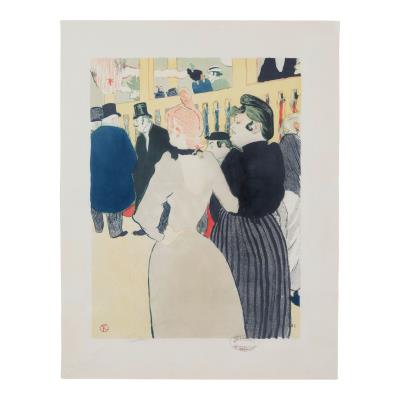 At the Moulin Rouge, La Goulue and her sister