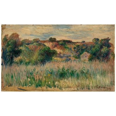 Landscape with a small house