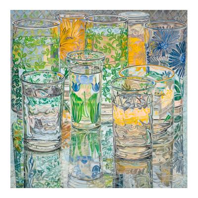 Painted Flowers - April by Janet Fish - Auction record, sale price, and art valuation. Compare with similar artists and explore comparable artworks.