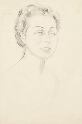 Portrait sketch of a lady