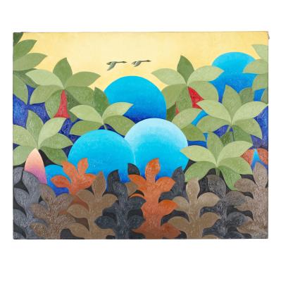 Les Arbres Bleus
