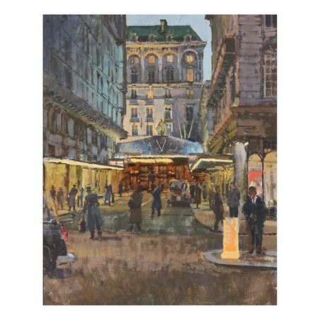 Evening, Savoy Court