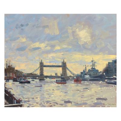 Tower Bridge and HMS Belfast