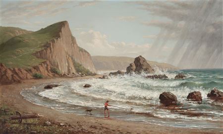 Fisherman on the Shore