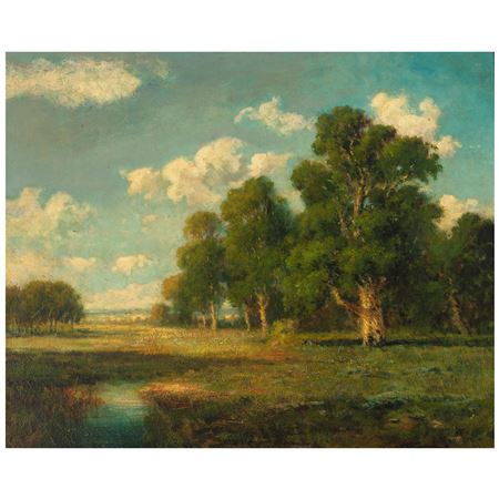 Oaks and Stream