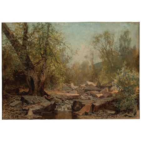 California Landscape with Stream