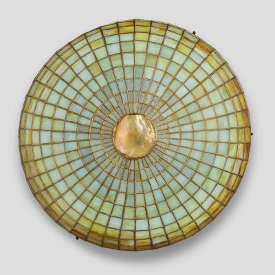 Geometric Turtle-Back Hanging Shade