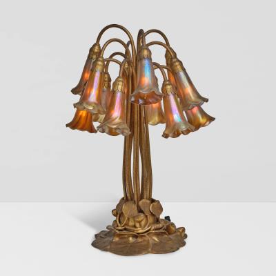 Twelve-Light Lily Table Lamp