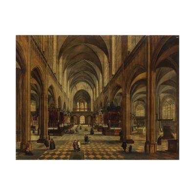Interior of the Antwerp Cathedral