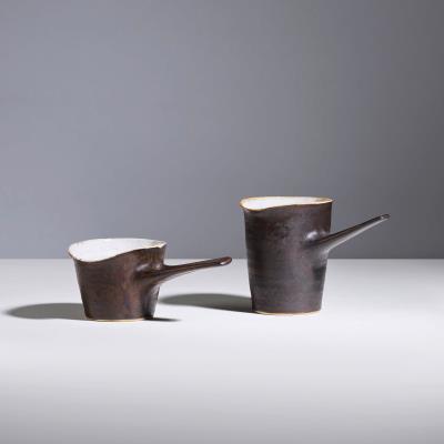 Two pouring vessels (2) by Lucie & Hans Rie & Coper - Auction record, sale price, and art valuation. Compare with similar artists and explore comparable artworks.