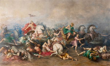 Alexander the Great Pursues Darius by Georgios Prokopiou - Auction record, sale price, and art valuation. Compare with similar artists and explore comparable artworks.