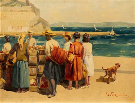 Everyday scene at Hydra