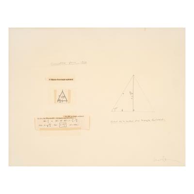 Calculation of the Height of an Equilateral Triangle
