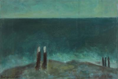 Figures at the ocean by Poul Hansen - Auction record, sale price, and art valuation. Compare with similar artists and explore comparable artworks.