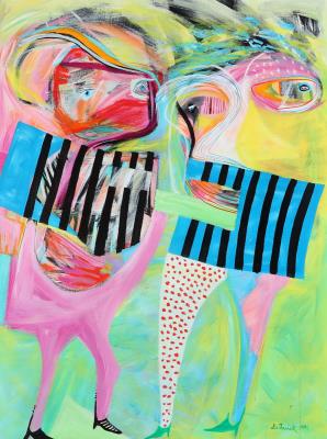 The Accordion Players III by Lis Zwick - Auction record, sale price, and art valuation. Compare with similar artists and explore comparable artworks.