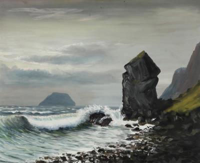 Coastal scene, Faroe Island