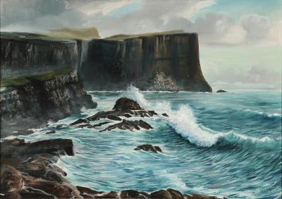 Coastal scenery, Vågs Eide, Suderø