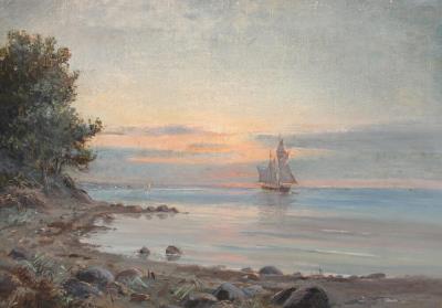 Stranden ved Helgenæs (The coast at Helgenæs)