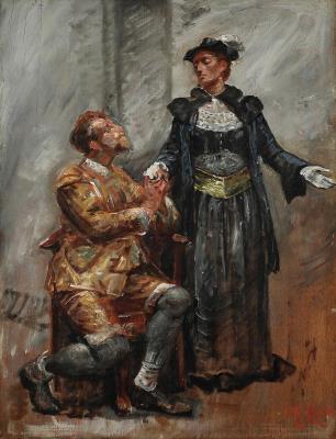 “Leonora Christinas sidste Farvel fra Ulfeld” (Leonora Christina's last farewell to Corfitz Ulfeld)