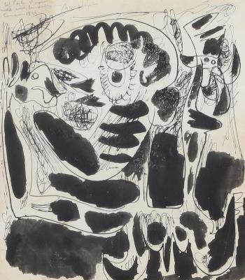 Composition with figures, summer 1943