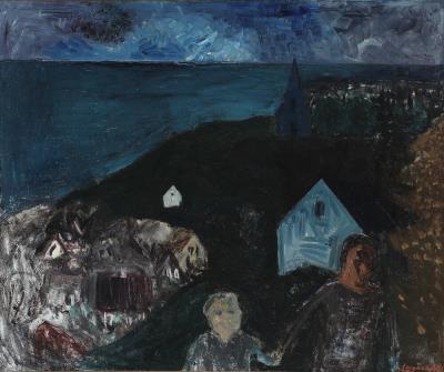 Bygevejr, sensommer 1931 (Showery weather, late summer)
