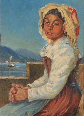 Portrait of an Italian Woman from Capri