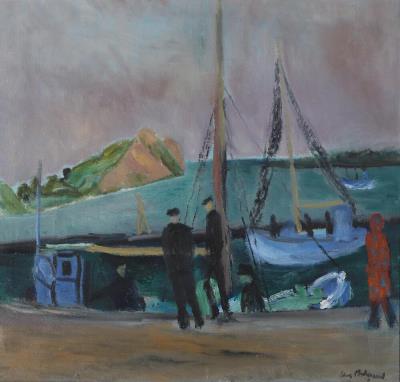 "Fjorden ved Lynæs", 1946–50