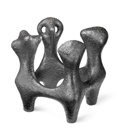 De fire kontinenter (The Four Continents) by Sonja Ferlow Mancoba - Auction record, sale price, and art valuation. Compare with similar artists and explore comparable artworks.