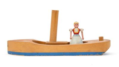 Ship and Dutchwoman